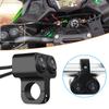 1 шт. алюминиевый сплав 12 В мотоцикл руль переключатель управления двойной кнопки управления фара мигалка динамик переключатель аксессуары