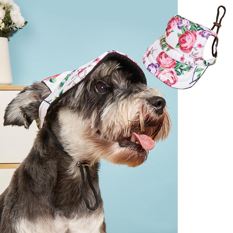 Повседневная сетчатая бейсболка для маленьких собак: Золотистый ретривер, Бишон, Корги, Тедди, Йоркширский терьер, Померанский шпиц