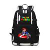 Super Mario Backpack Teen Student Bookbag Printed Gaming Backpack for Boys and Girls