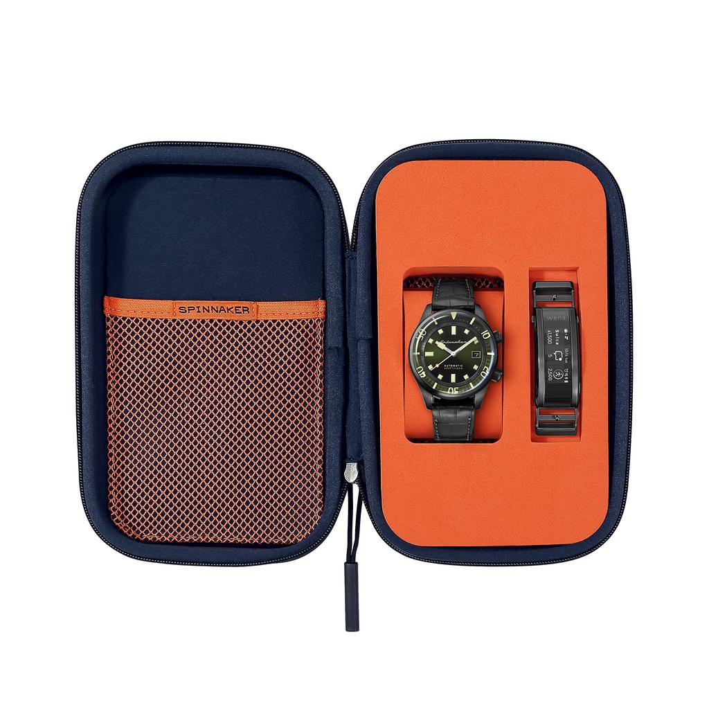 Часы Ограниченное производство BRADNER wena3 42MM Bradner Wena3 Black [Спинникер] SP-5062-WN-04 Мужские [Товар]