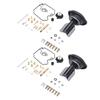 72 Pieces Carburetor Repair Kit with Plunger Diaphragm Gasket O Ring Float Valve Needle for TDM850 XTZ750 Motorcycle