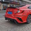 Задний спойлер с высокой прижимной силой для Civic 11-го поколения 2022-2024 гг.