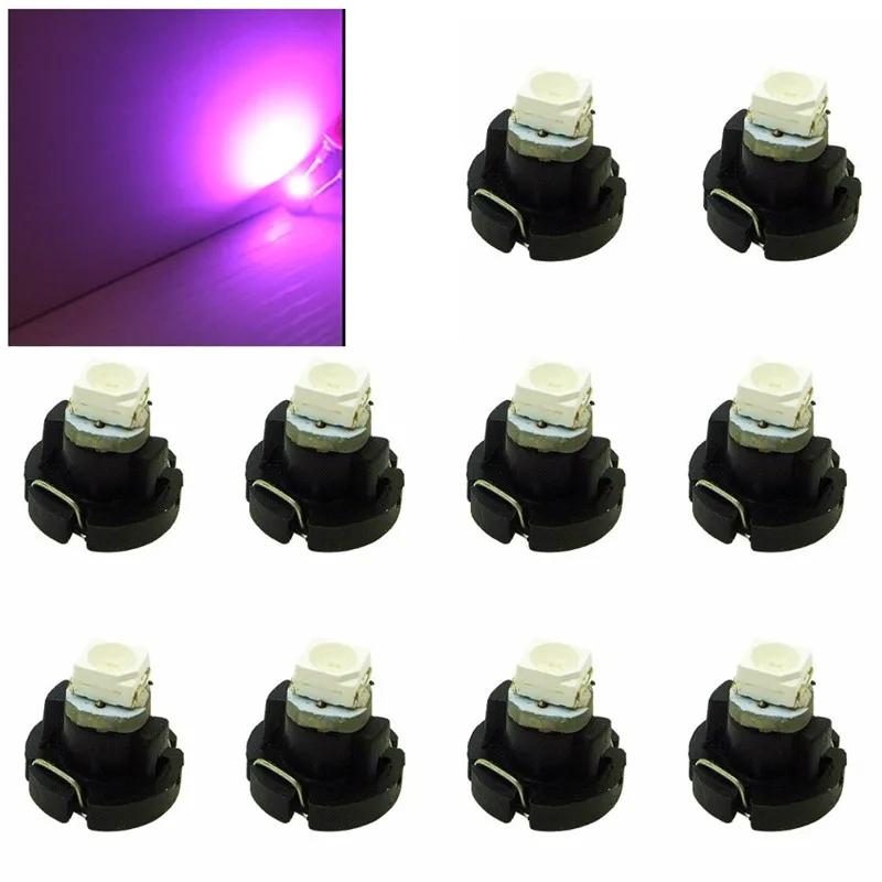 10 шт. T3 SMD светодиодные автомобильные лампы Neo Wedge Climate Instrument Gauge Dashboard Light Lamps Auto Interior Indicator Lamp