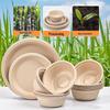 Biodegradable Round Paper Plates