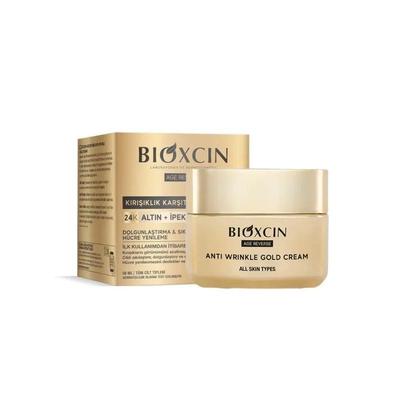 Крем Bioxcin Age Reverse против морщин с золотом 50 мл