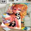 Ideal for Picnics Travel Beds and Sofas "ONE PIECE" Print Blanket Soft Warm Flannel Blanket for Home Bedrooms