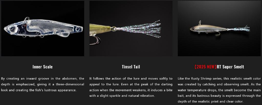 Jackall Live Darter Sinking Lure Super Clear Wakasagi (4965)