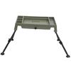 Tent Table Double Layer for Fishing Accessories Storage with Height Adjustable and Portable Design Folding Camping