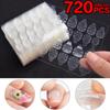 720/480/240Pcs Double Sided False Nail Art Adhesive Tape Glue Sticker DIY Tips Fake Nail Acrylic Manicure Gel Nail Extension Stick Tools