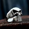 NEW Men's 316L stainless-steel rings Punisher skeleton mask Vintage ring for teens FASHION Jewelry Gifts free shipping