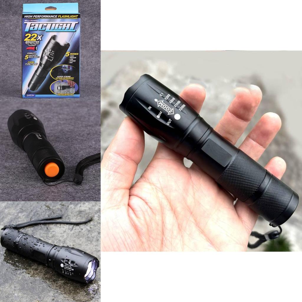 Scorpion Catcher Led Flashlight With Rechargeable Purple And White Light For Night Hunting