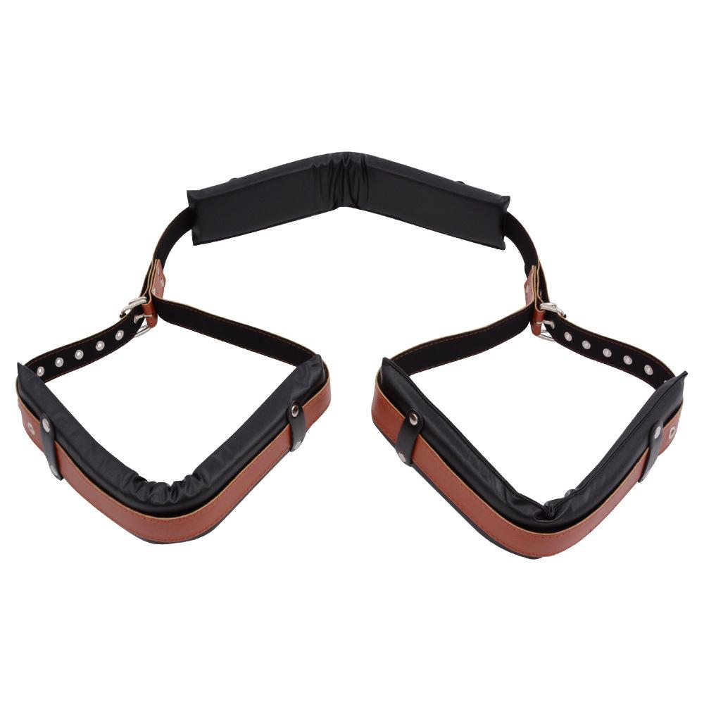 SM Раздельные наручники для ног Кровать Связывание живота Повязка для пар Обучение Сексуальная секс-игрушка Взрослые секс-вспомогательные принадлежности