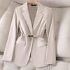 2025 Весна/Осень Женский Приталенный Профессиональный Повседневный Пиджак: Модный, Универсальный, Элегантный.