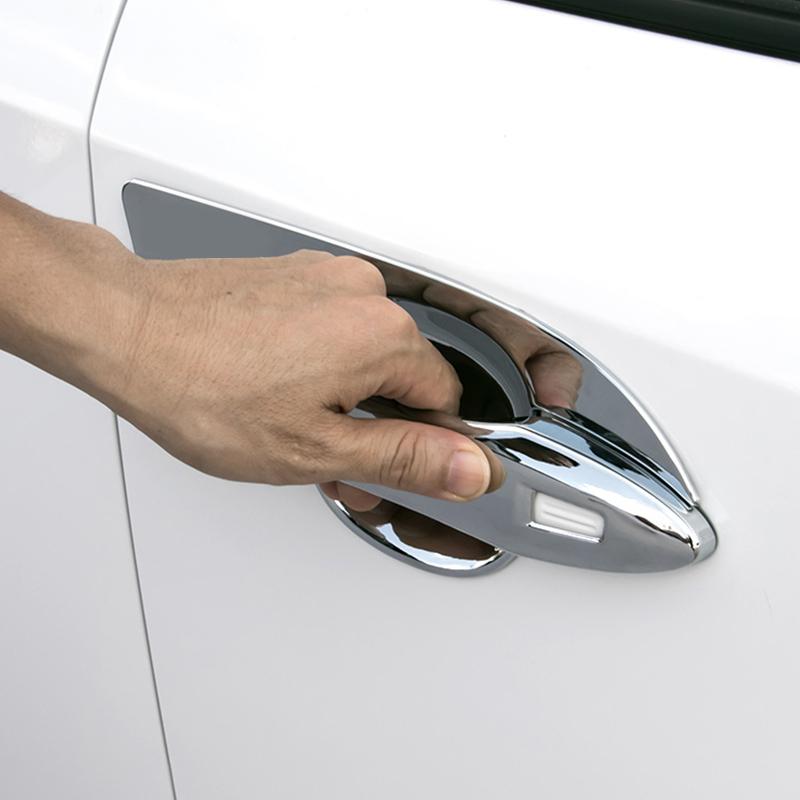 ABS Car External Outer Door Handle Bowl Catch Cover Trims Stickers For Toyota Corolla E210 2024 Hybrid
