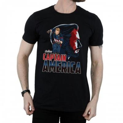 Мужская футболка Капитан Америка