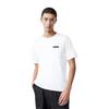Puma Футболка мужская из чистого хлопка, повседневная, дышащая, однотонная, с круглым вырезом, белая 845677-02