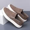 Fashion Suede Leather Men's Shoes Classics Business Dress Shoes Moccasins Slip On Loafers Driving Shoes for Men Stylish Casual Footwear