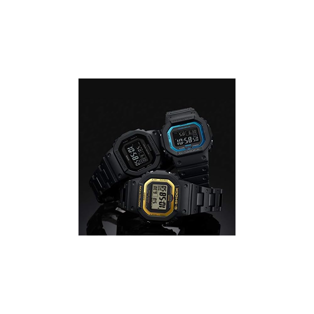 Casio G-Shock GW-B5600BC-1BJF Мужские Bluetooth-часы на солнечной батарее Черные
