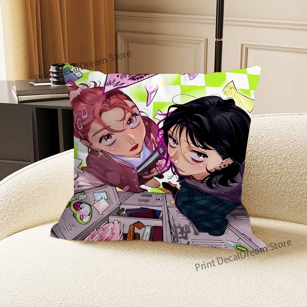 Mitsuki Koga Aya tgswiiwagaa Cushion For Bedroom Car Coffee Shop Room and Living Room Sofa Decorative Pillow Cover Case