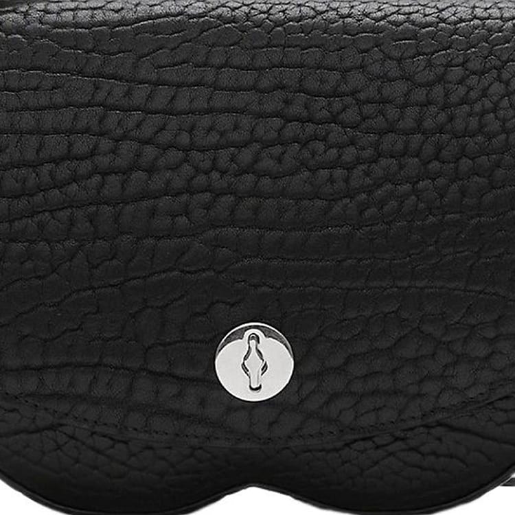 Burberry Calfskin Shoulder Bag, Crossbody Bag Regular Women's Black 80755111