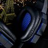Gaming Headset Headphone for PC with Microphone with USB 3.5mm Interface LED Volume Control