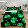 Aliens Children Duvet Cover Set UK Single Double Queen US Twin Full King Size Bed Linen Set
