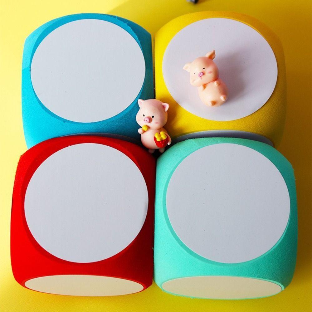 Multipurpose DIY Blank Cube White Board White Board Cube Wipe Off Cube Math Practice