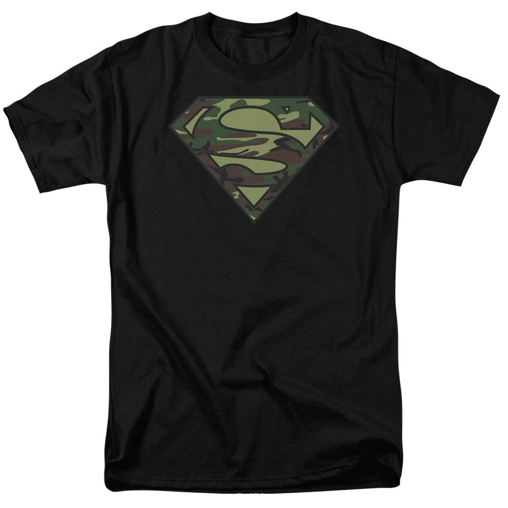 Футболка Superman "Камуфляжный Логотип" - Обычная или Майка - до 6XL