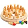 Kids Wooden Memory Match Stick Chess Fun Color Game Board Puzzles Educational Toy Cognitive Ability Toys for Children