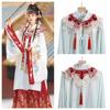 Embroidered Hanfu Shoulder Collar Chinese Style Cheongsam Shawl Retro Hanfu Collar  for Women/Girls