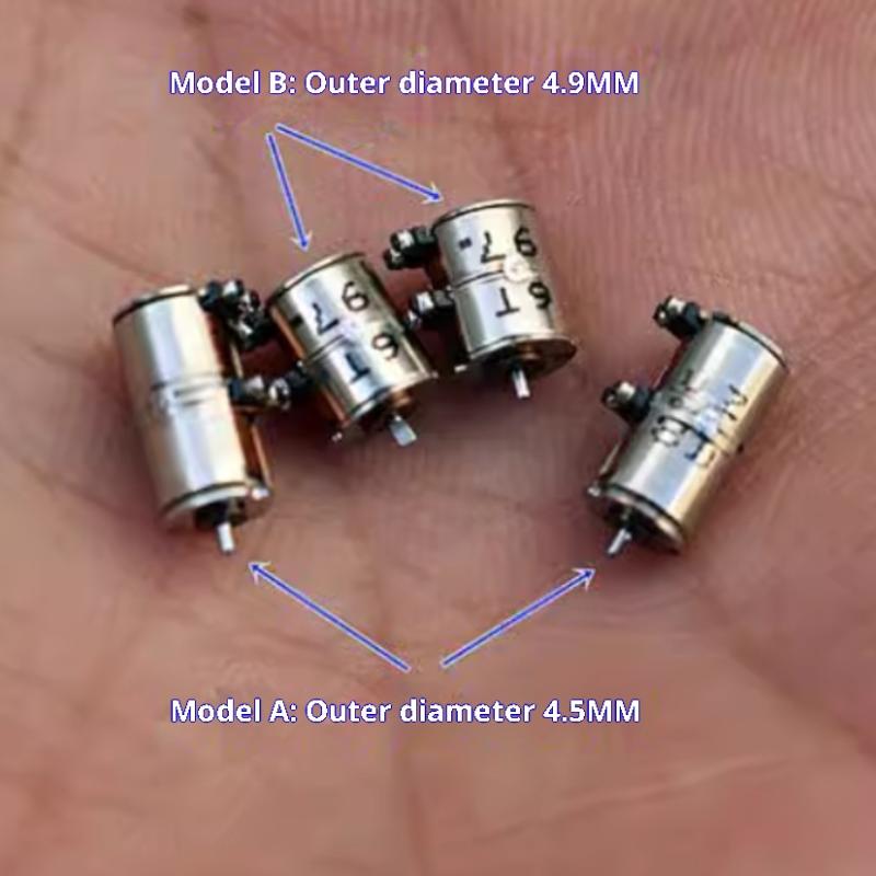 10Pcs Micro 2-Phase 4-Wire Precision Step Stepping Motor Diy Digital Camera Lens Mini Ultra Tiny 4.5Mm / 4.9Mm Stepper Motor