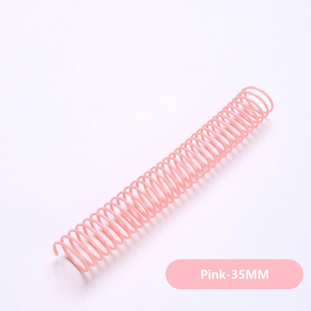 5PCS Plastic Loose-leaf Binding Strip Diameter 16/35MM Binding Rings Binding Supplies