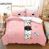 Cartoon Children's Cat Bedding Set Duvet Cover Set 3d Bedding Digital Printing Bed Linen Queen Size Bedding Set Fashion Design