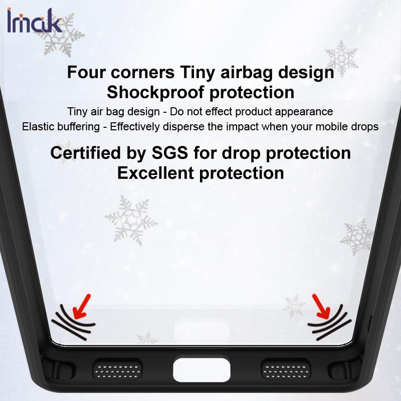 Для Nubia Red Magic 10s Pro Plus 5G Чехол для телефона IMAK CASE Серия UX-9A Чехол с теплоотводом