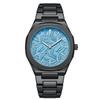 Trendy Fashionable and Versatile Stainless Steel Night Light Waterproof Men's Quartz Watch