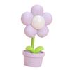 Flower Night Light for Kids Soft Light 360 Degree Bending Battery Powered Bedside Lamps for Living