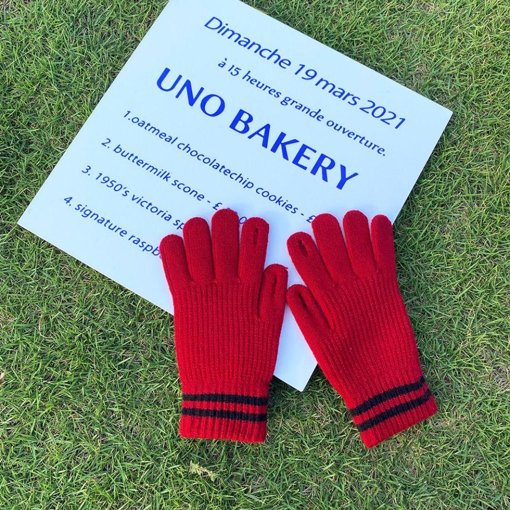 Перчатки для вождения Перчатки Вязаные Кашемировые перчатки Зимние шерстяные варежки Женские перчатки