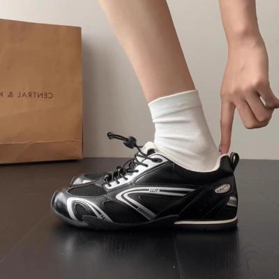 Уличные нишевые гоночные кроссовки с внутренней высотной вставкой, женские новые сетчатые дышащие кроссовки для бега и повседневной носки