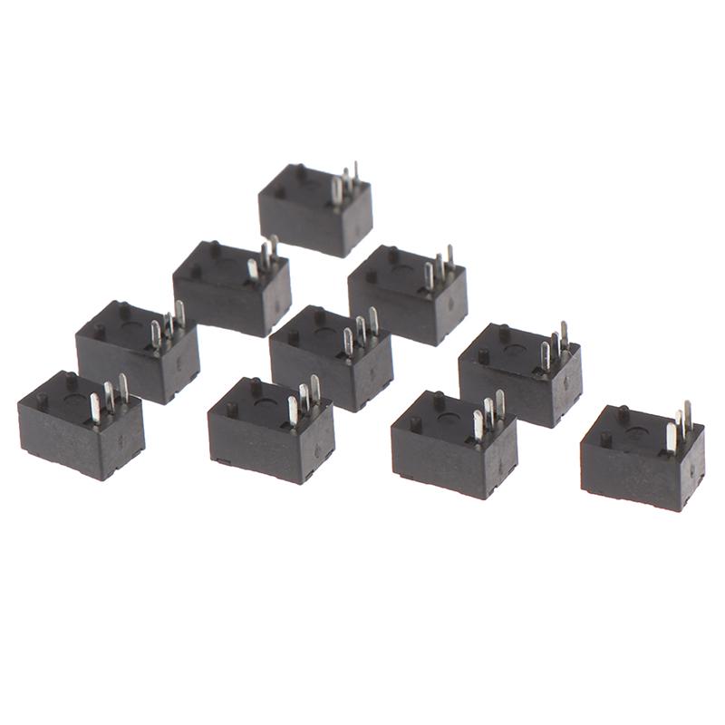 10 шт. Dc-003 3,5*1,3 мм разъем питания постоянного тока 3-контактный разъем для монтажа на панели
