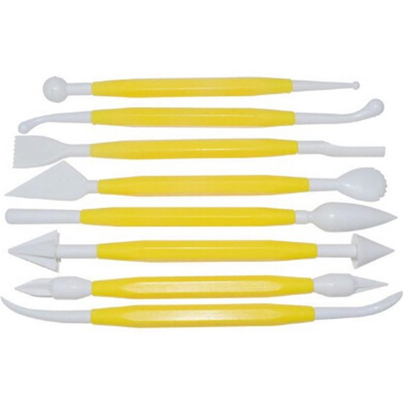 8Pcs/Set Kids Favorite Polymer Clay Tools Plastic Tools For Shaping Clay Toys