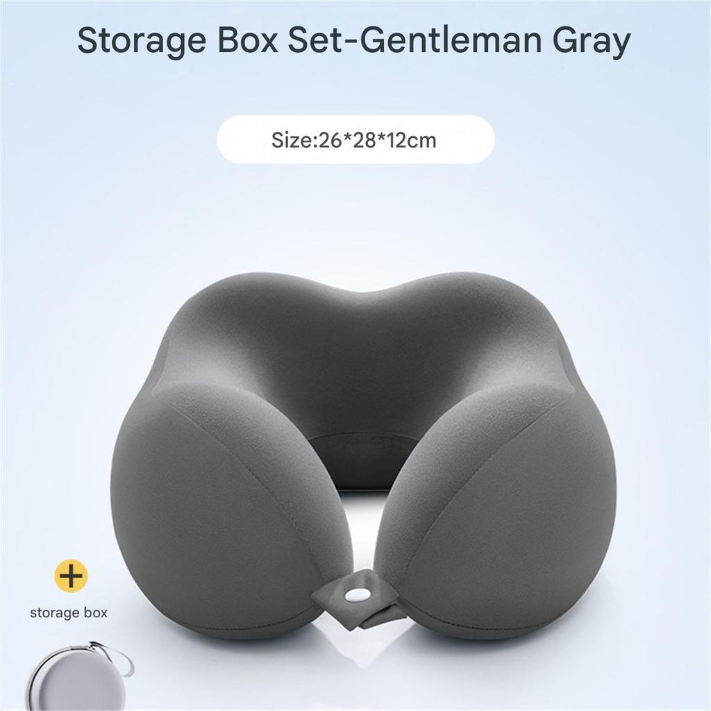 Memory foam U-shaped pillow travel neck pillow airplane sleeping pillow neck pillow cervical vertebra neck pillow office pillow