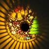 Patterned Projection Christmas Decorative Wall Light Multicolor Solar Wall Light  Outdoor Wall Lamp