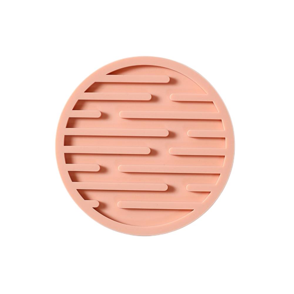 10 см силиконовые подставки круглые термостойкие подставки под чашки чая утолщенные подставки под стаканы для напитков кофе декоративный коврик для стола