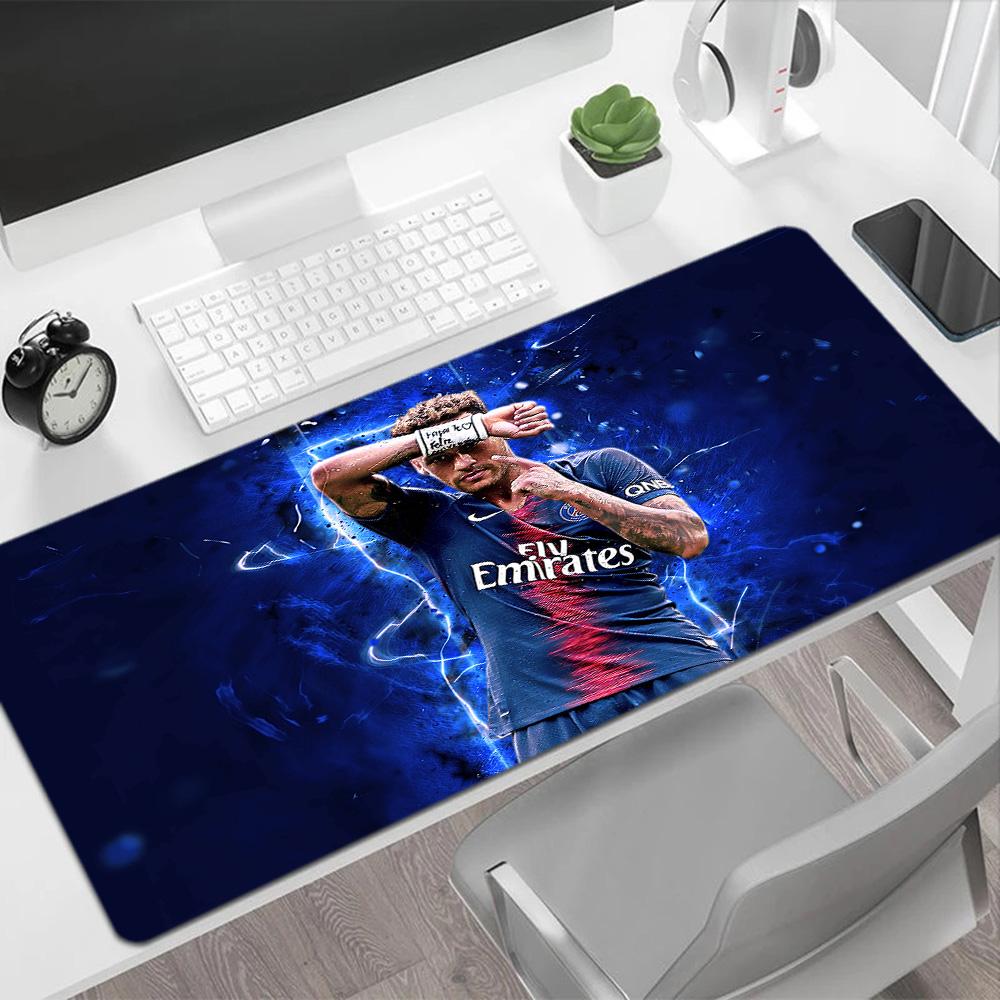 Neymar's Brazilian Brilliance Gaming Mouse Pad Keyboard Pad Ultra-Long Desk Mat Non-Slip Rubber Bottom Perfect for Office Laptop Gaming Setup