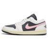 Air Jordan 1 Нескользящее покрытие Низкие винтажные баскетбольные кроссовки Женские Розово-коричневые DC0774-001(Команда59-)