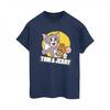 Tom And Jerry Womens/Ladies Sketch Logo Cotton Boyfriend T-Shirt