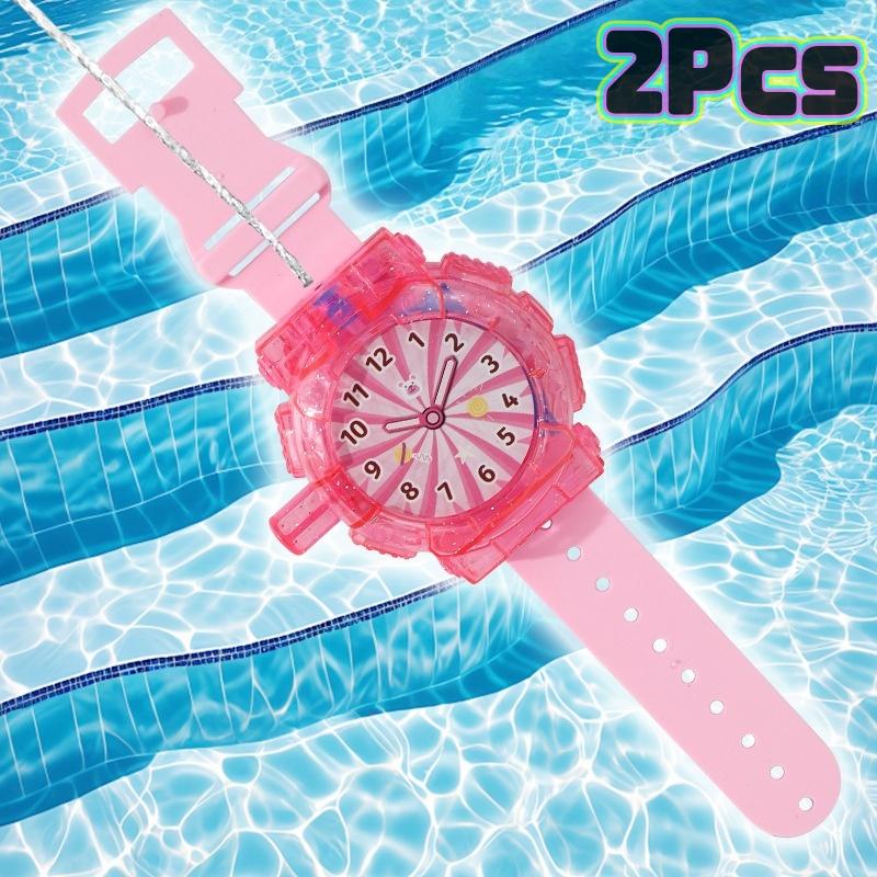 Wrist Watch Water Squirter Toy - Fun Prank for Summer, Pool & Beach Party Favors, Novelty for Kids & Adults