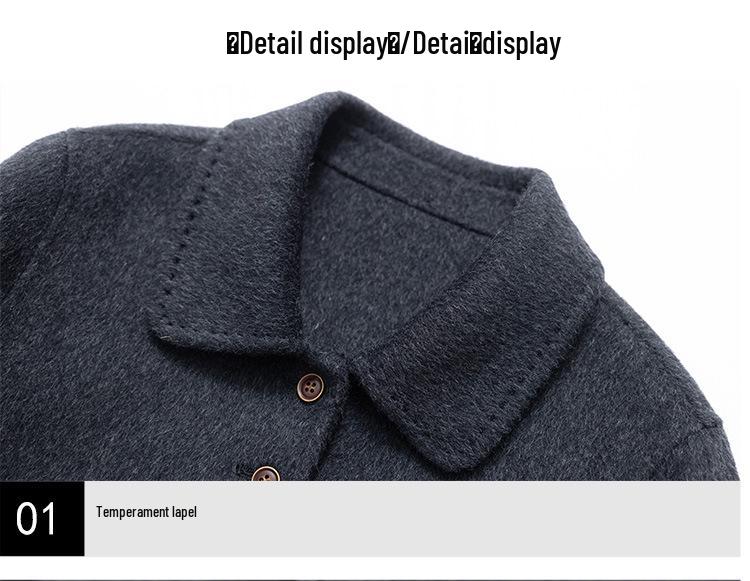 Двустороннее пальто миди приталенного силуэта из верблюжьей шерсти для женщин - Коллекция Осень/Зима 2025