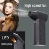 Высокоскоростной портативный бесщеточный фен: Турбовентилятор, Сильный ветер, Ручной, Беспроводной