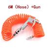 High Pressure Cleaning Gun C/EU Type Tube 8*5mm Retractable Hose Pu Compressor Air Hose Air Dust Collector Blowout Spring Tube